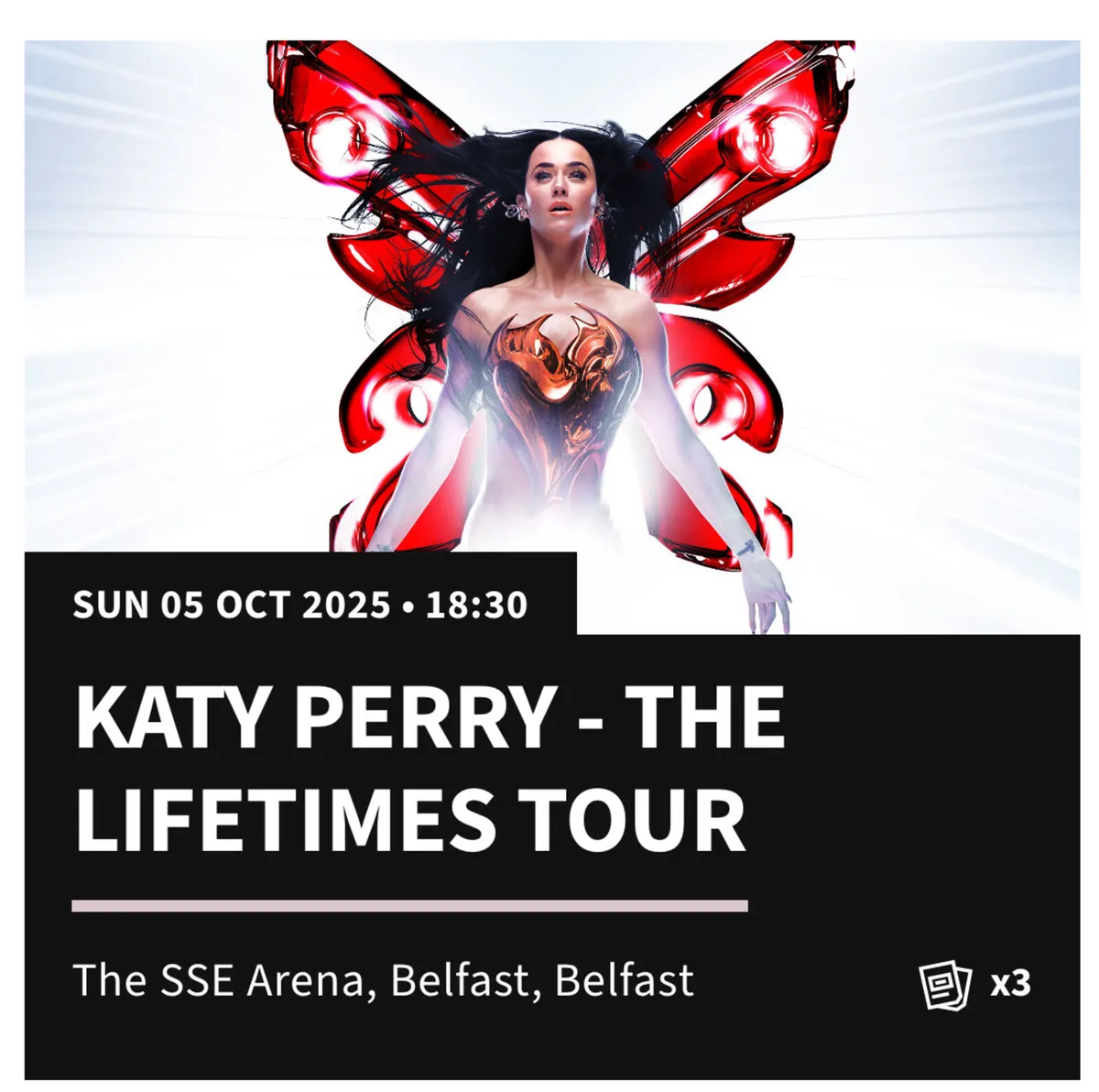 Kath Perry the lifetime tour