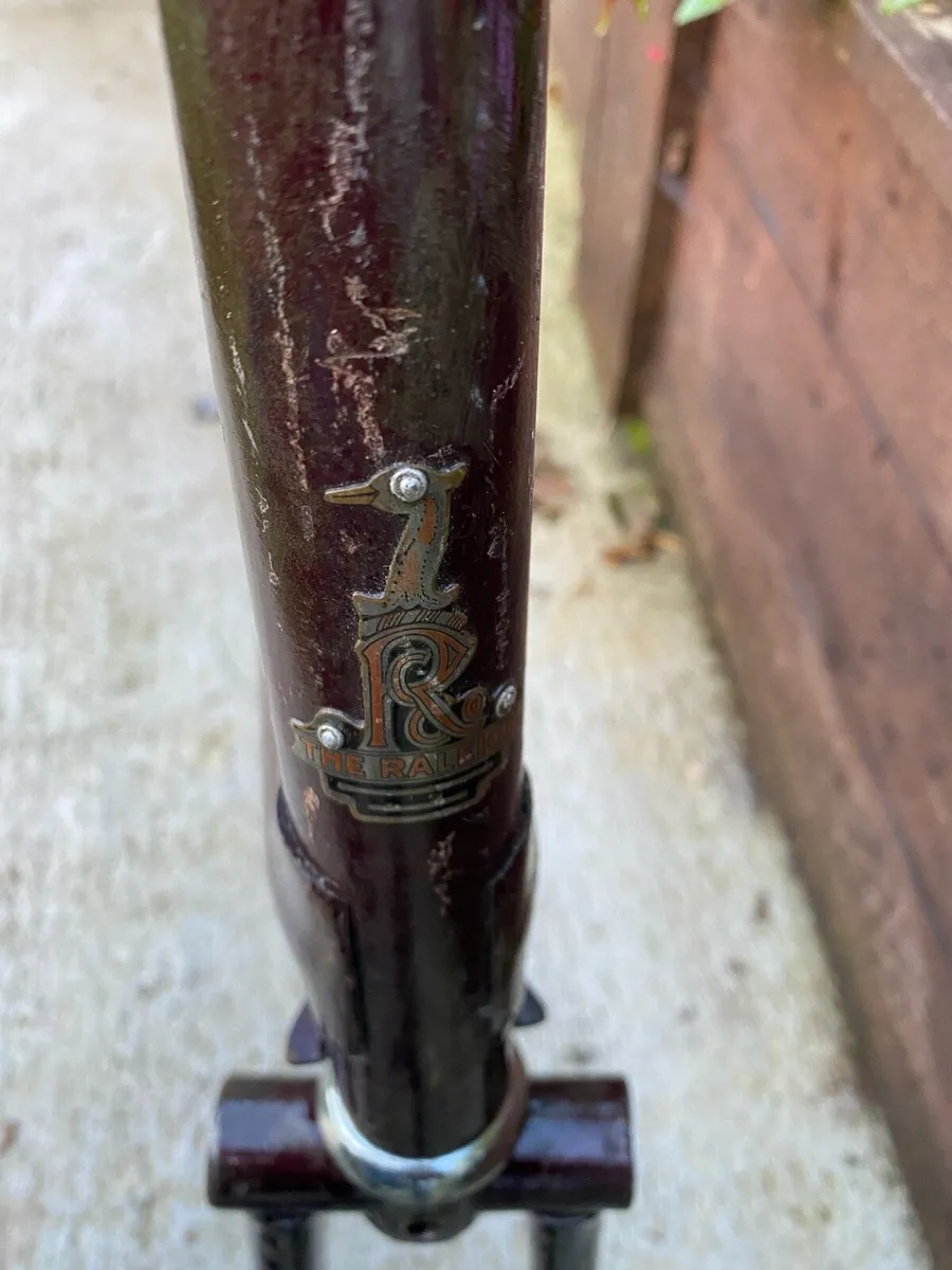 Vintage folding bike frame - Image 4