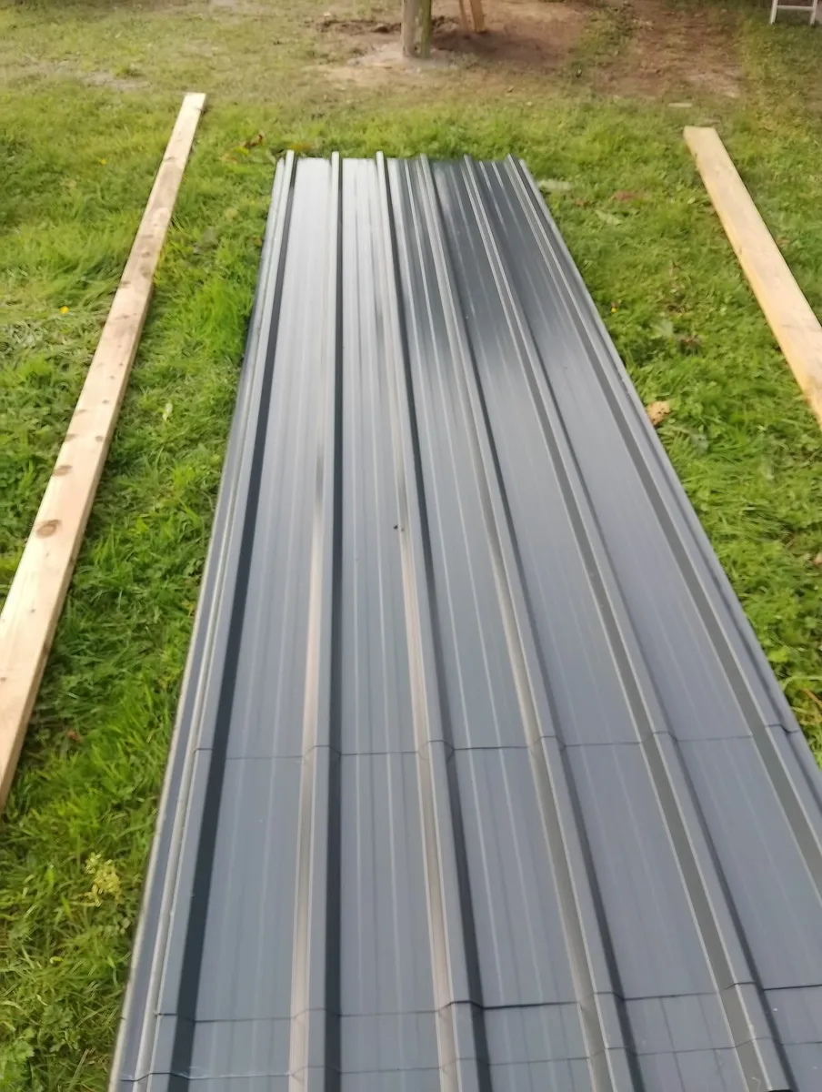 box Profile Metal Sheet Grey 3.6 Mtr zx 1 Mtr