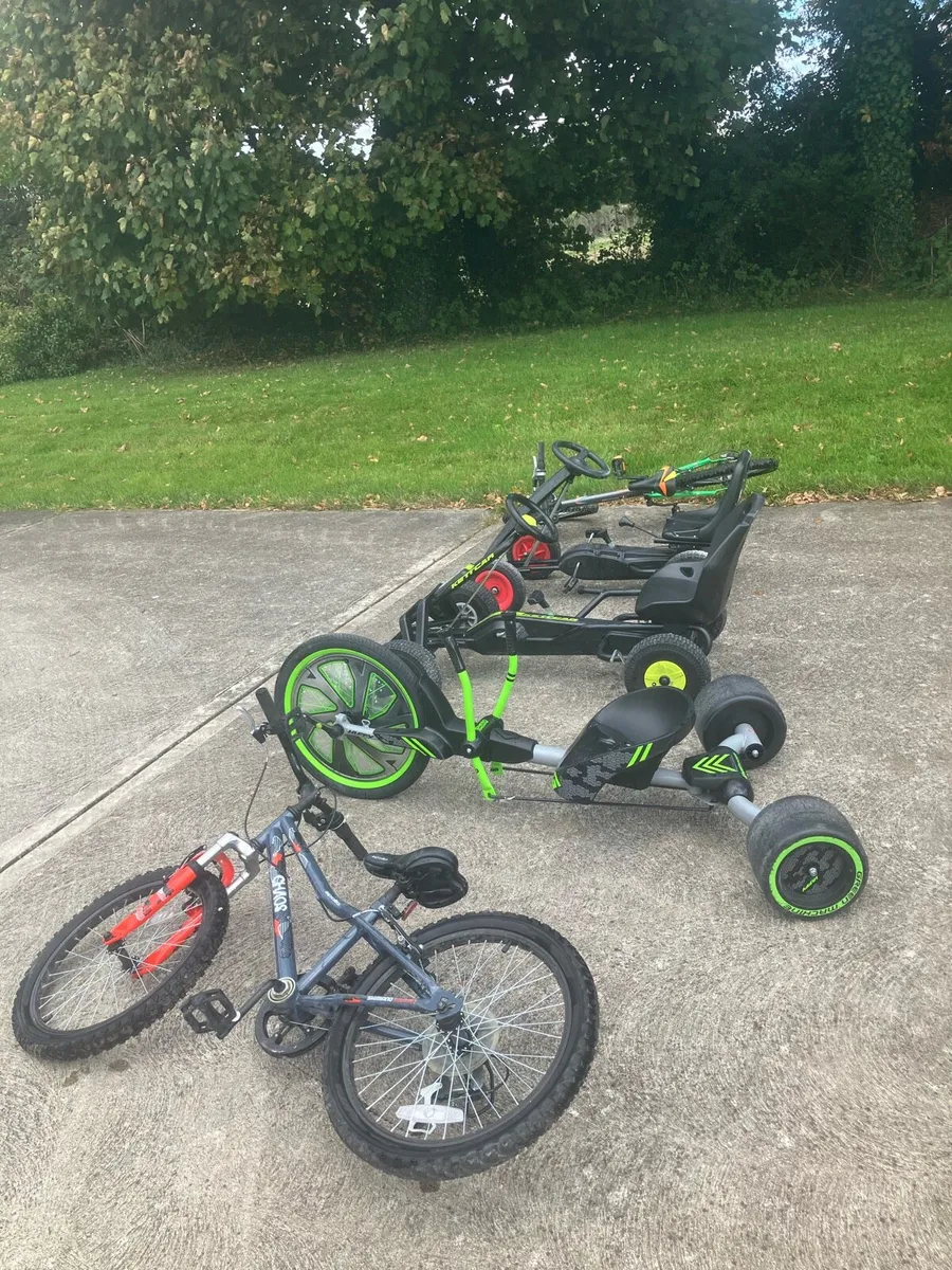 Kids Go-Karts and Bikes - Free - Image 2