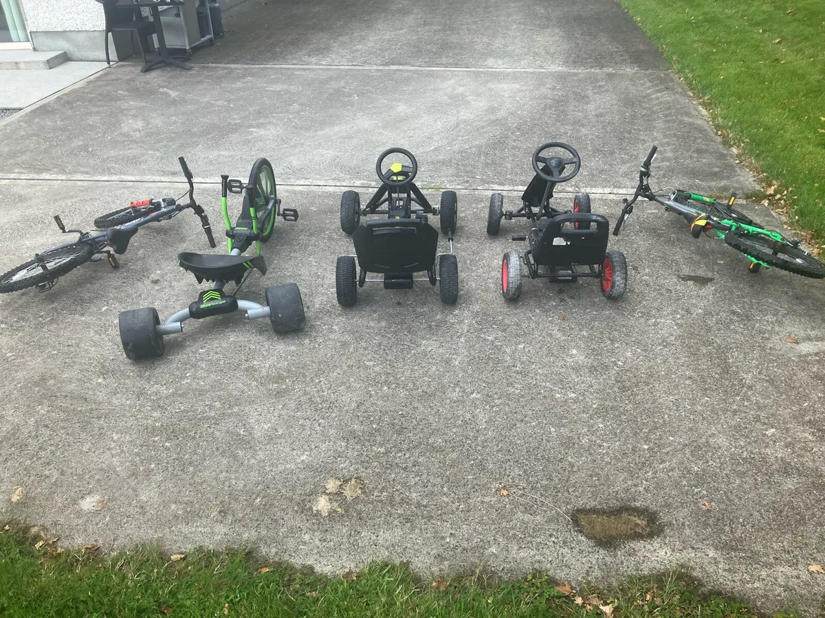 Kids Go-Karts and Bikes - Free - Image 3