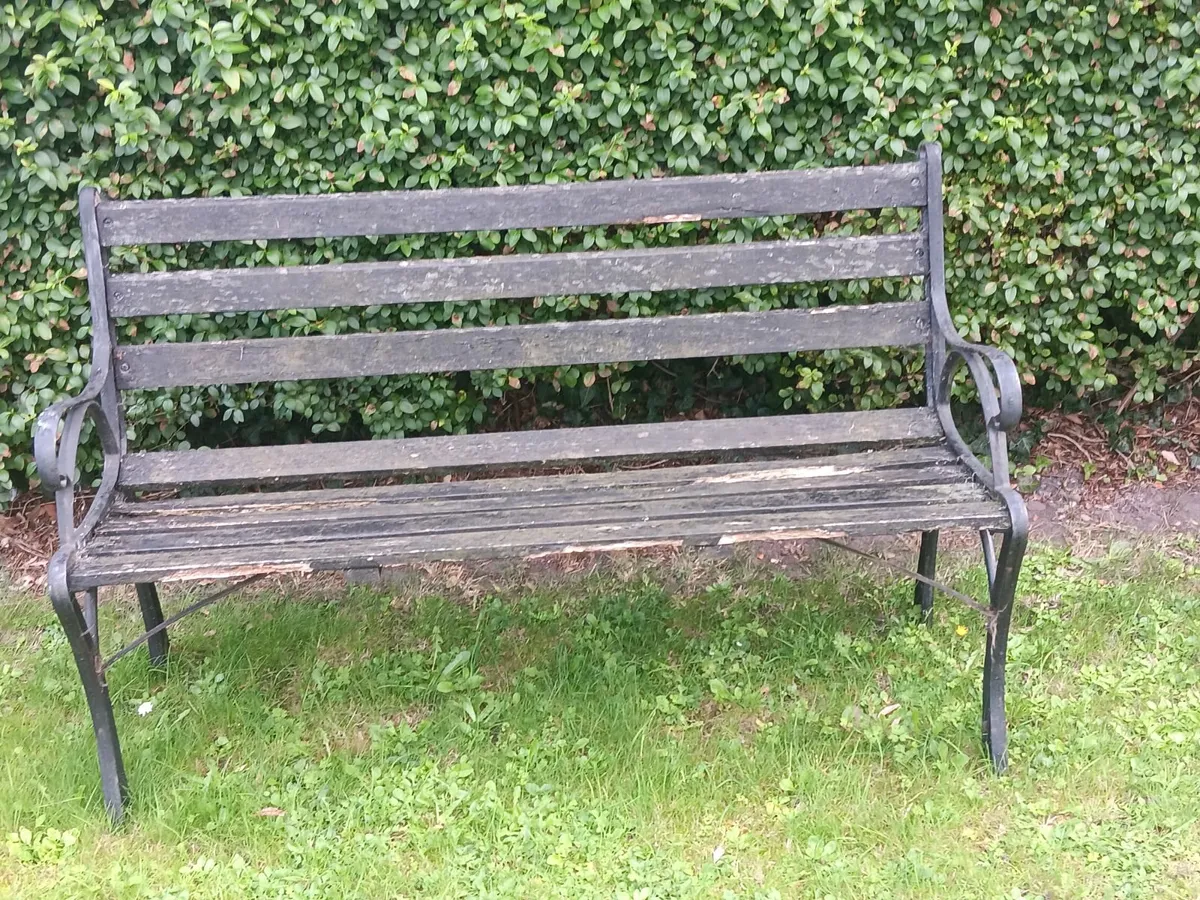 Garden bench