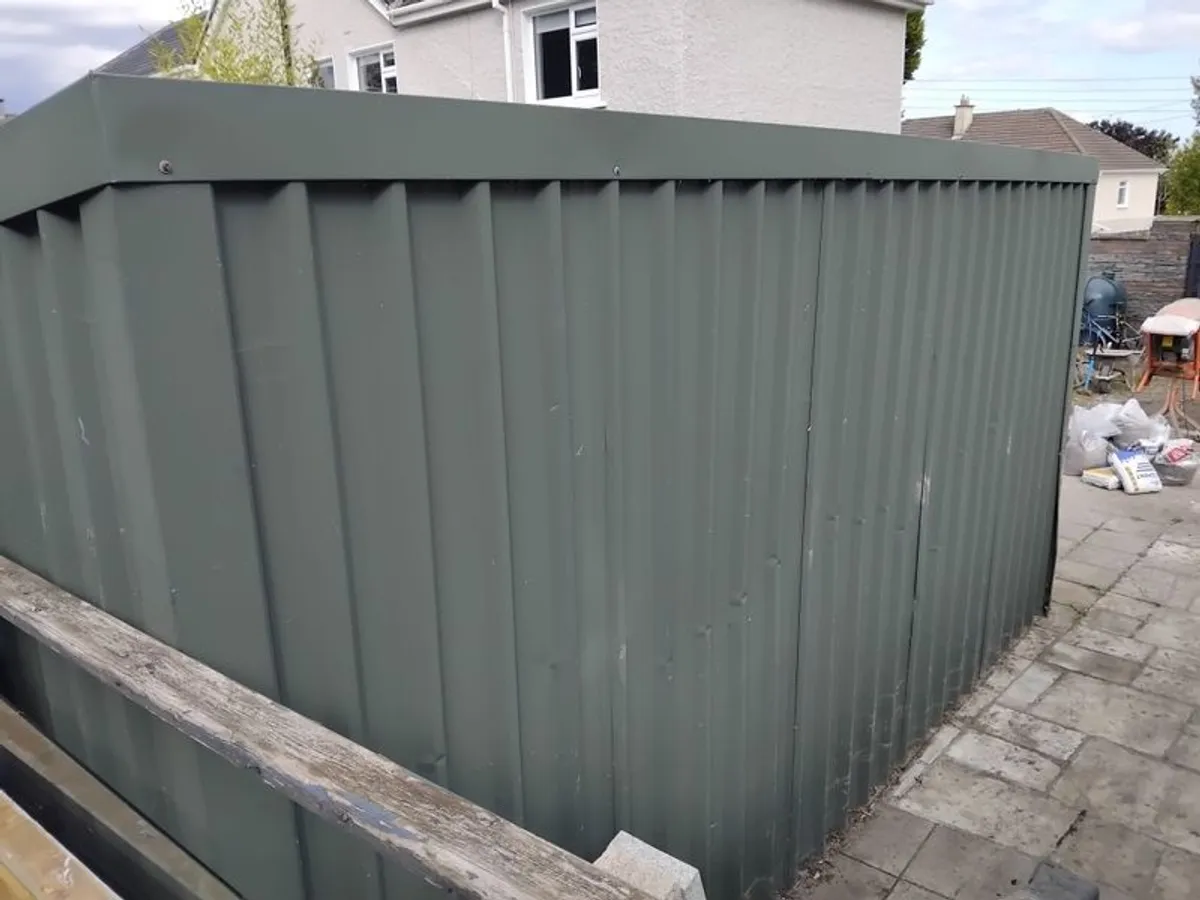 Metal Plastic Coated Shed - Image 1
