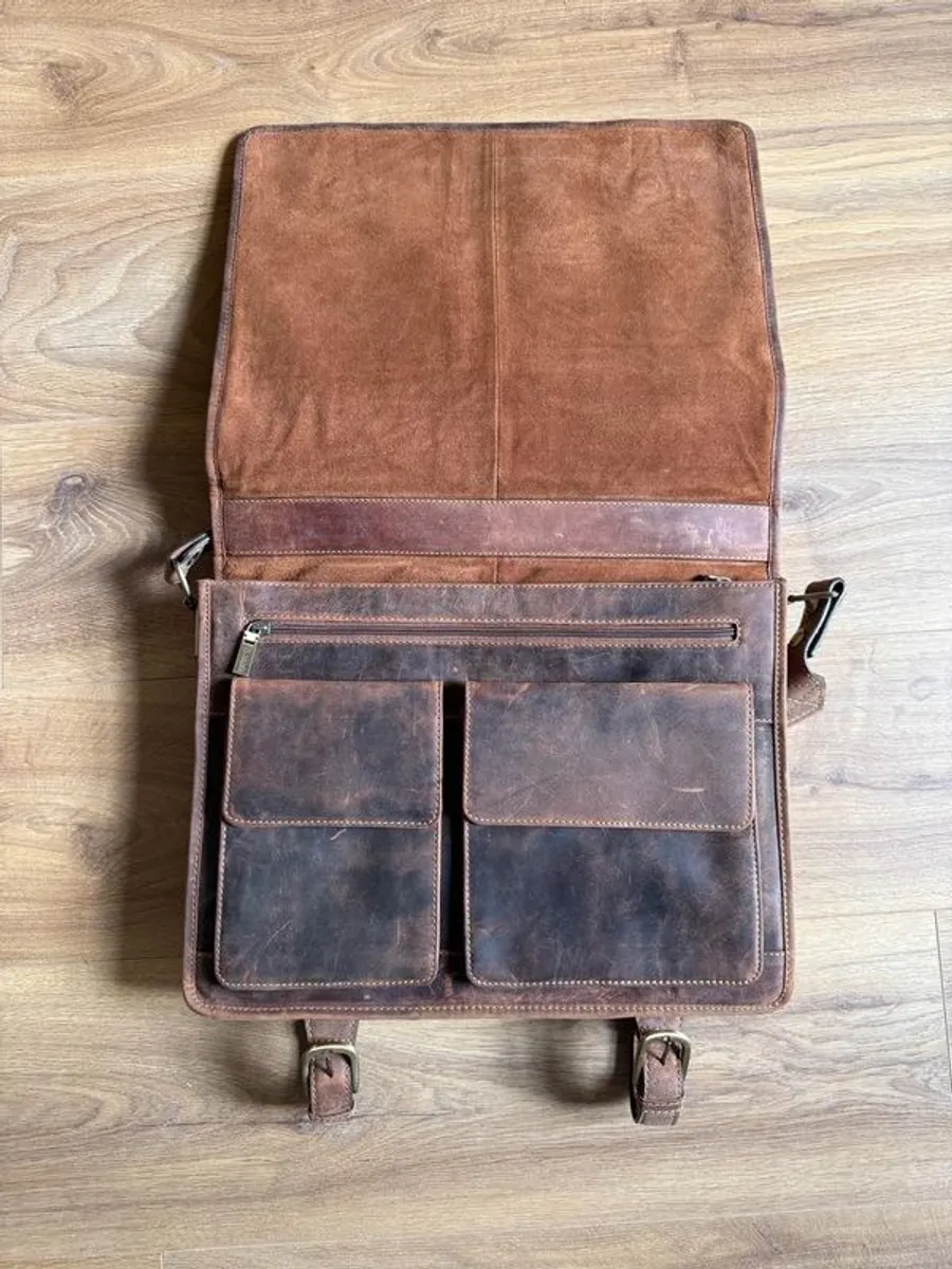 VISCONTI Multi Compartment Briefcase - Image 2