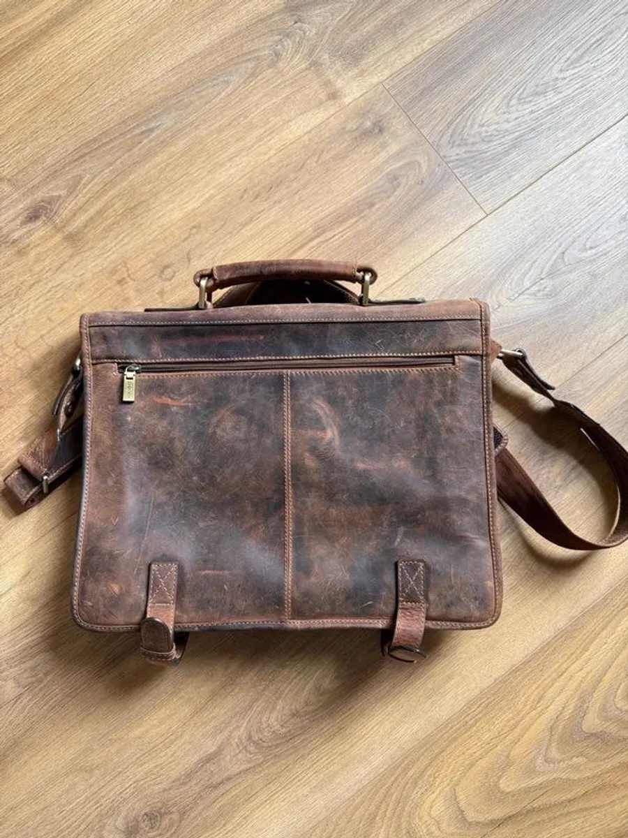 VISCONTI Multi Compartment Briefcase - Image 3