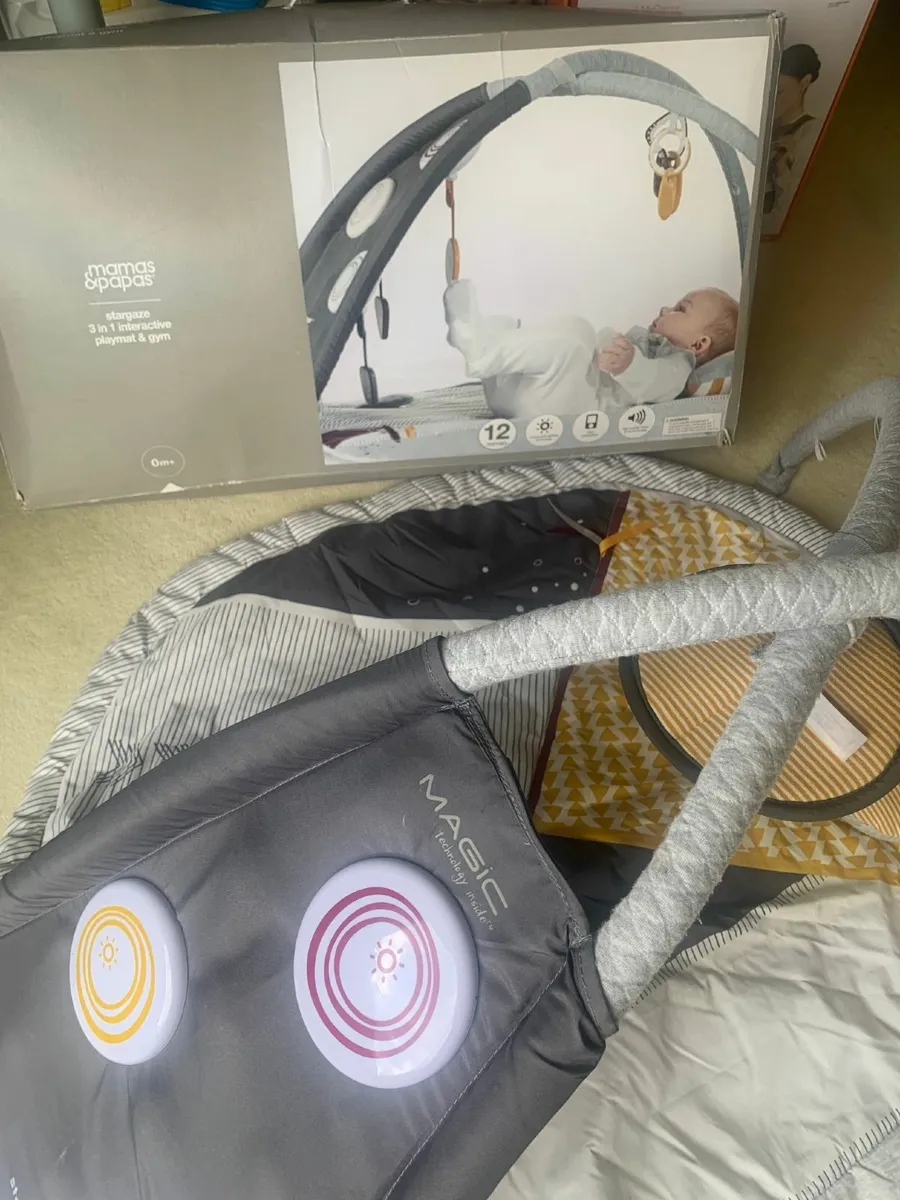 Mamas & Papas Stargaze Interactive Playmat & Gym - Image 2