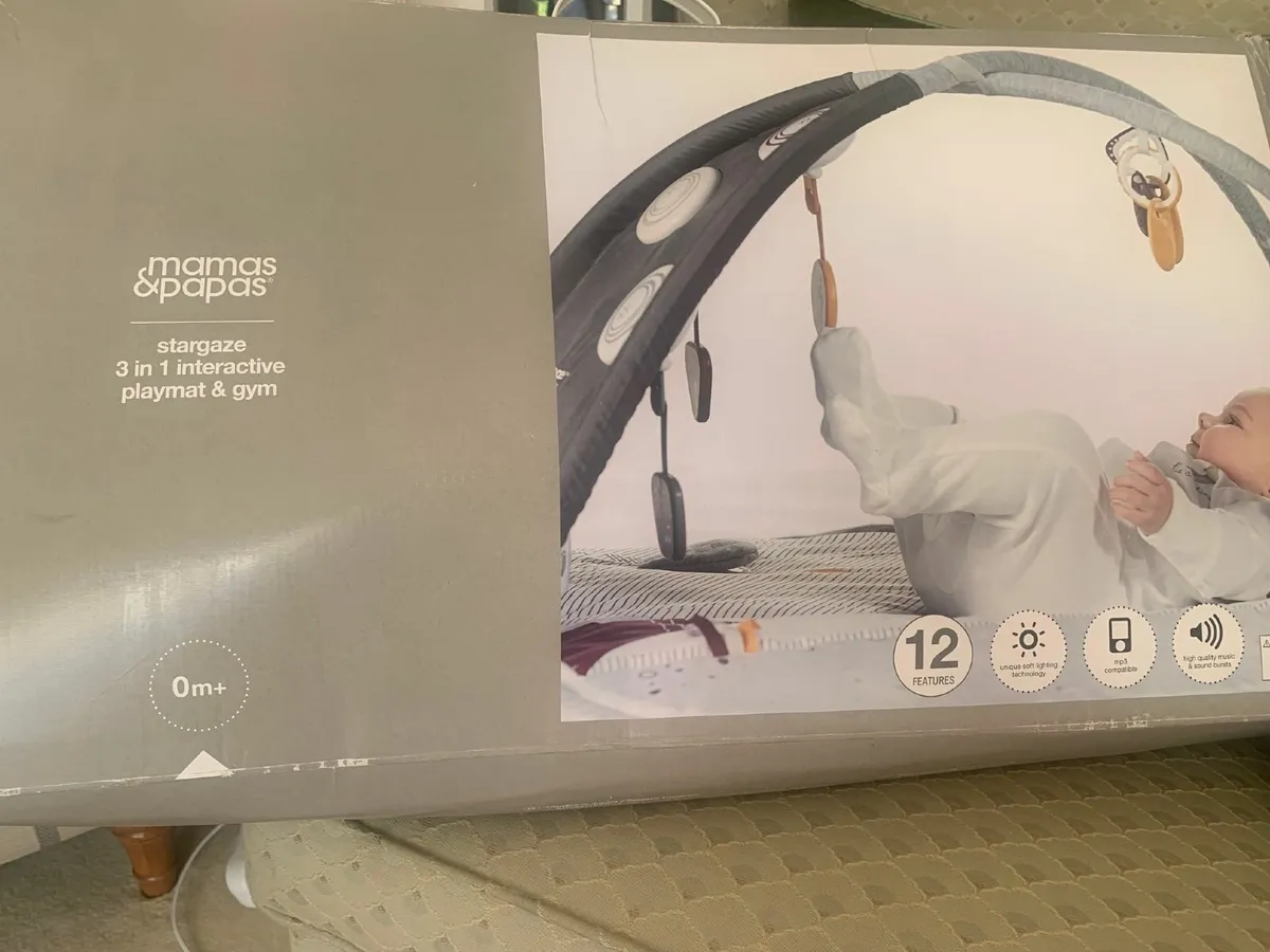 Mamas & Papas Stargaze Interactive Playmat & Gym - Image 1