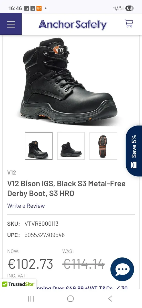 Work boots - Image 1