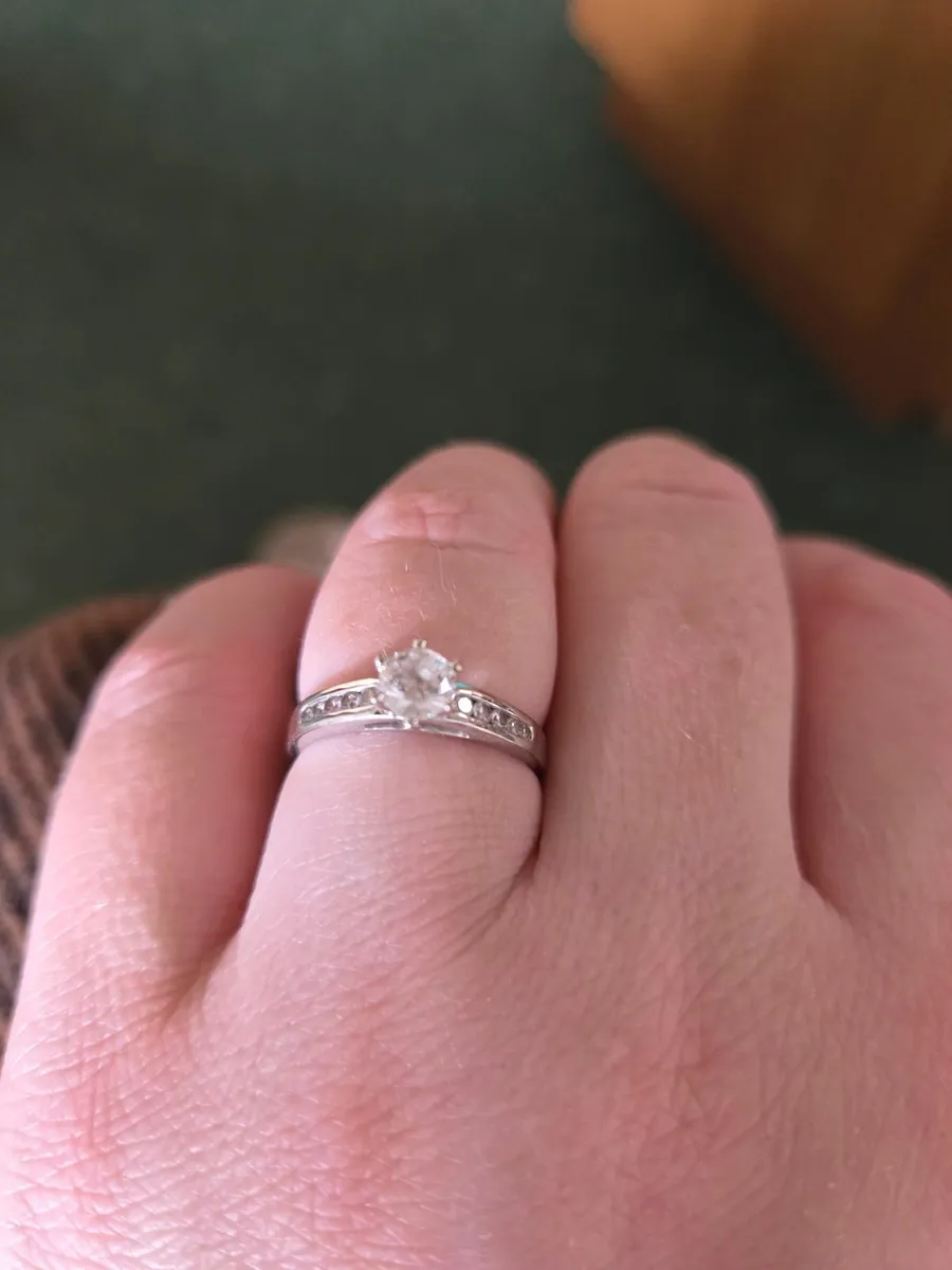 White gold ring - Image 3
