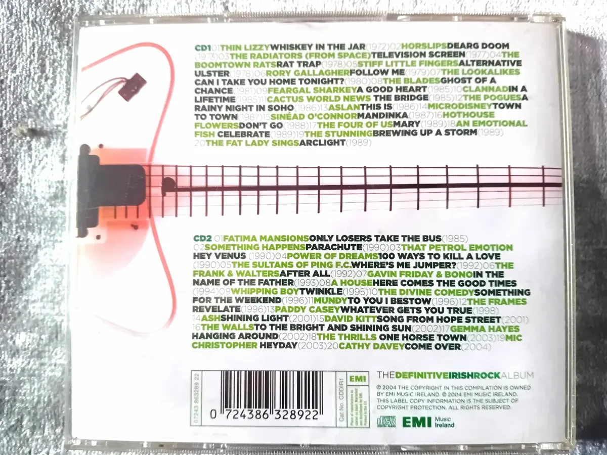 THE  DEFINITIVE  IRISH ROCK ALBUM   2 CDS - Image 3