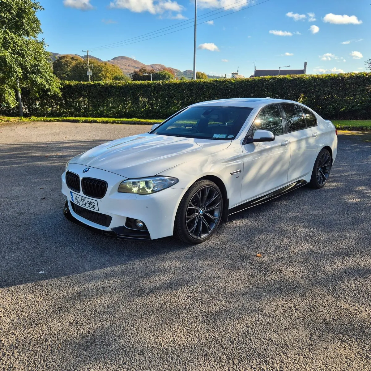 2015 BMW 520D M-Sport Auto – Alpine White | Black - Image 1