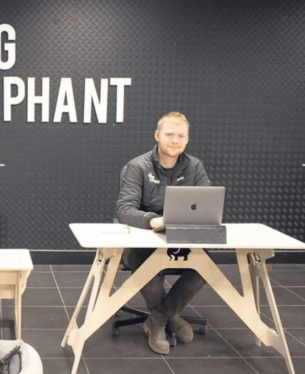 Easy Assemble Flying Elephant Desk & Riser - Image 2