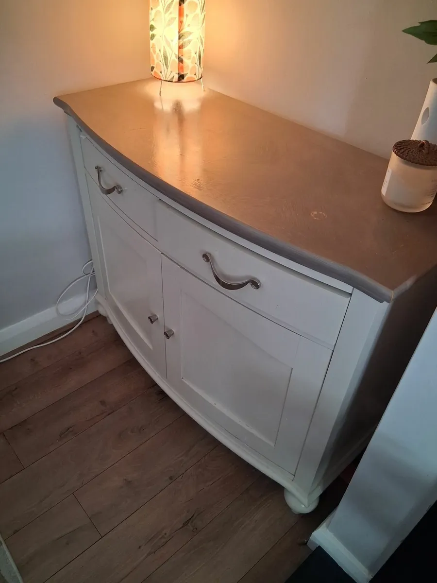 Matching side board unit and TV stand solid wood - Image 4
