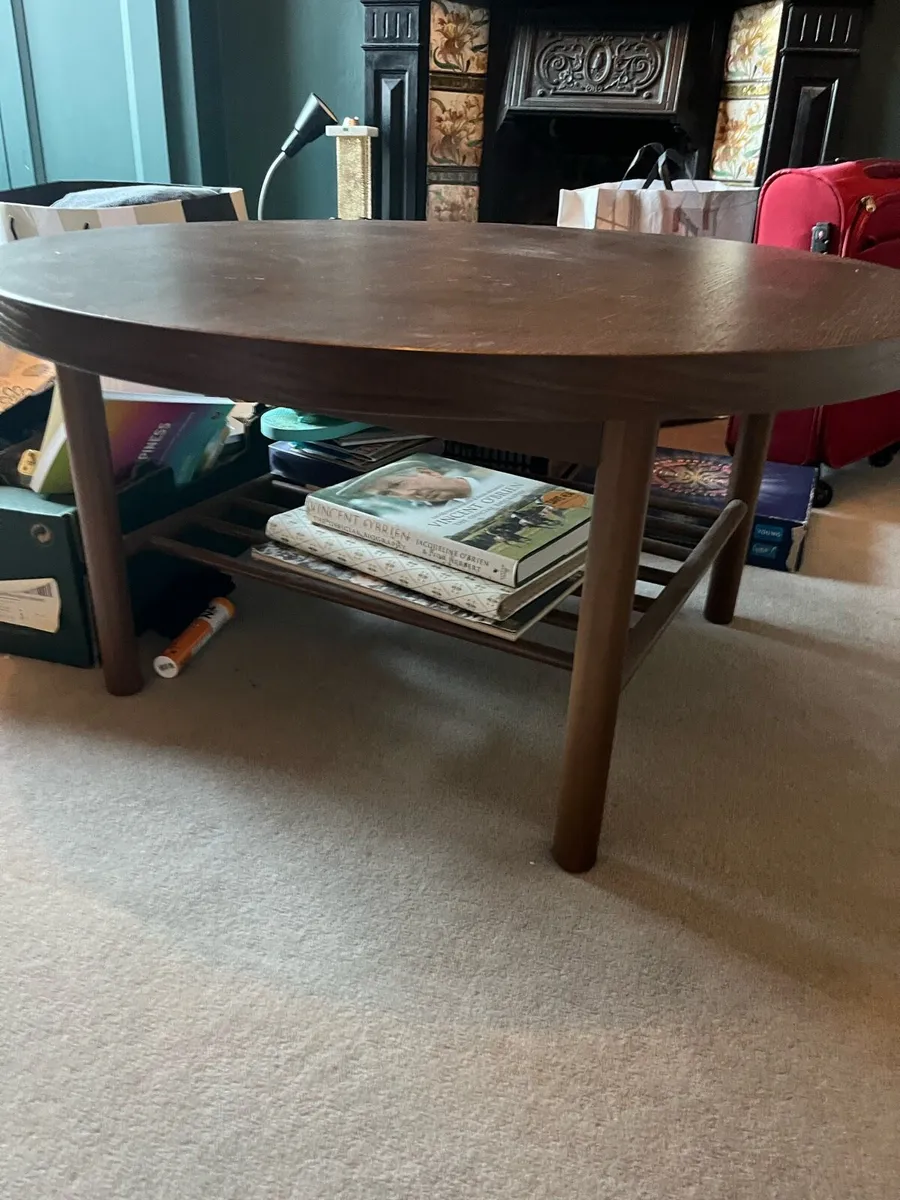 IKea Lysterby round coffee table - Image 2