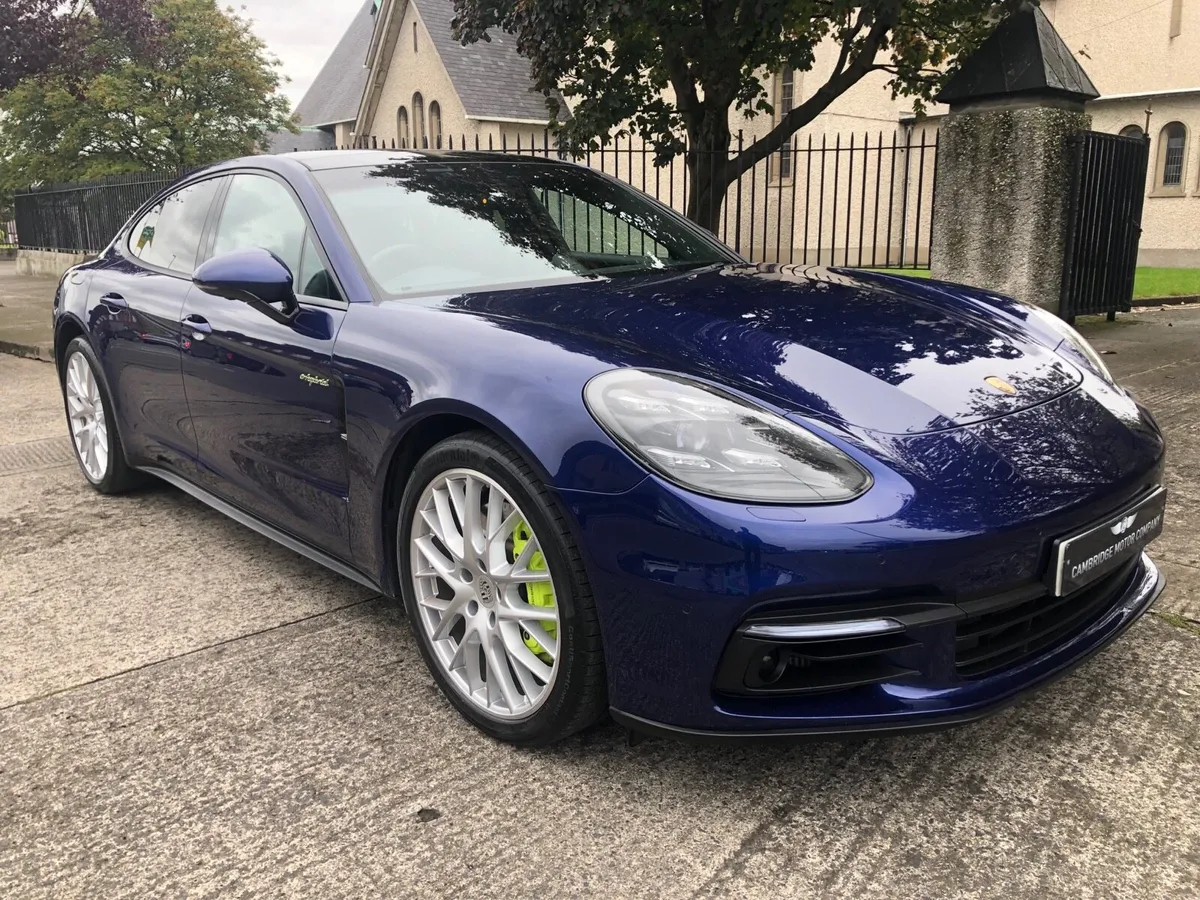 2019 PORSCHE PANAMERA 4 EBONY LEATHER - Image 1