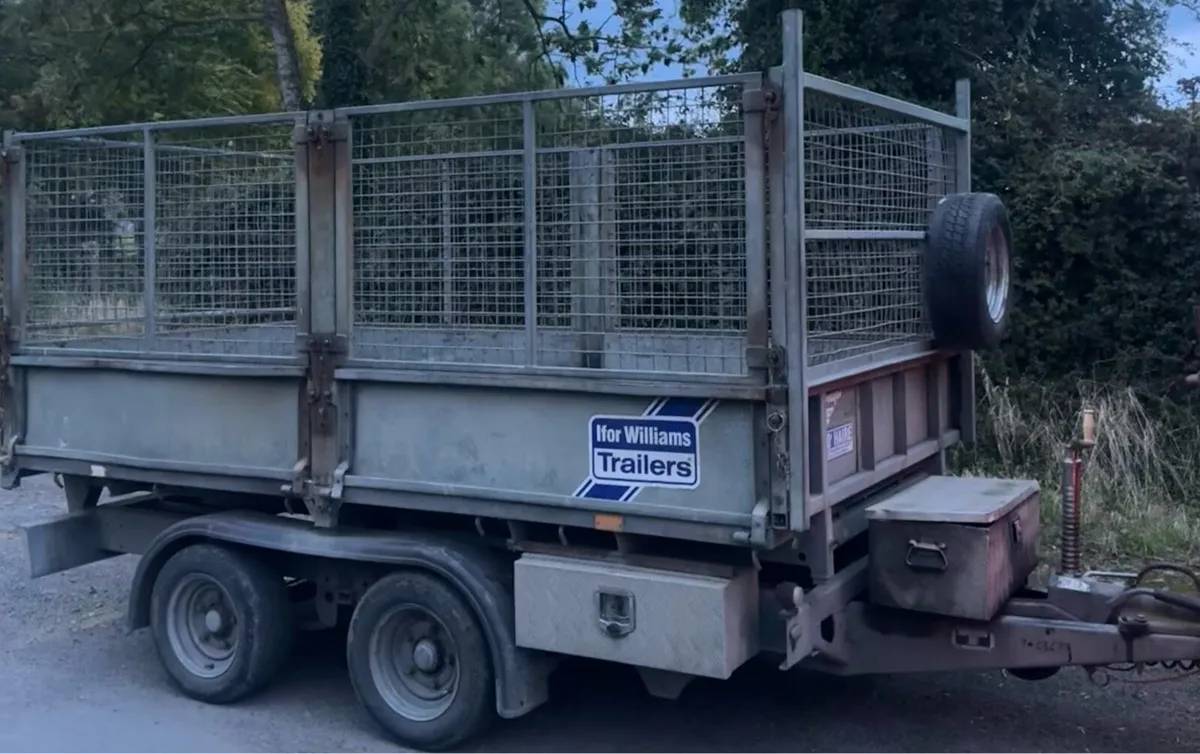 10 x 5 Ifor Williams Tipping Trailer - Image 3