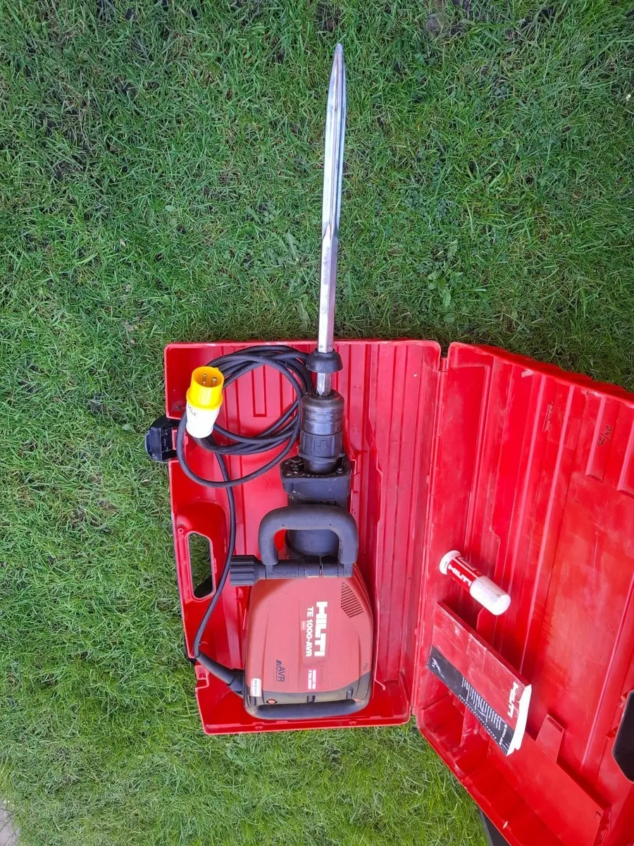 HILTI TE1000/warranty 6-months/receipt - Image 3