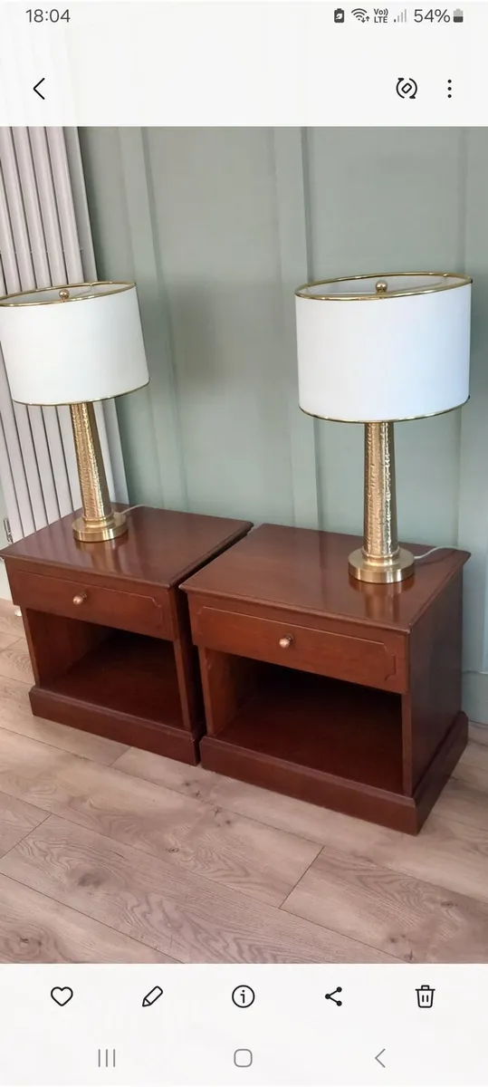 Original G Plan bedside cabinets - Image 1
