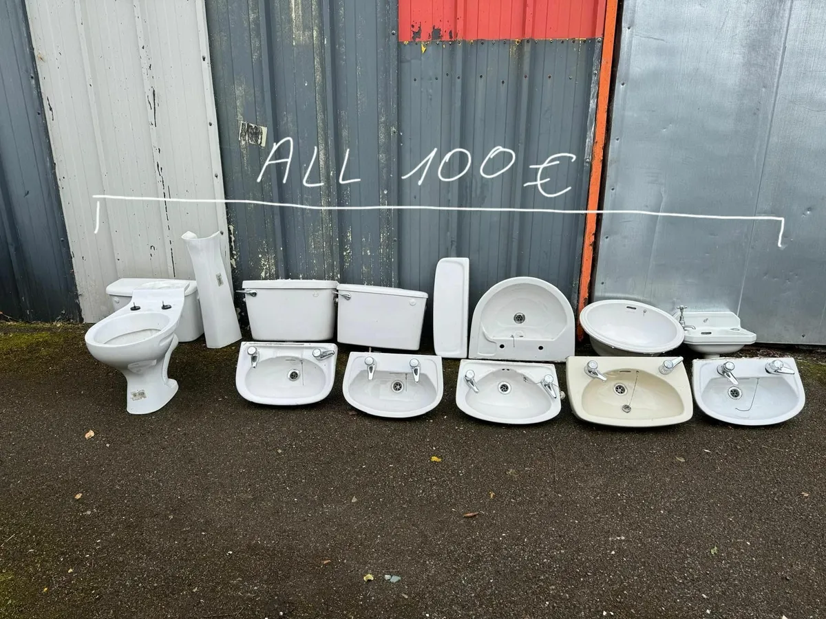 Sinks, toilet cisterns - Image 1