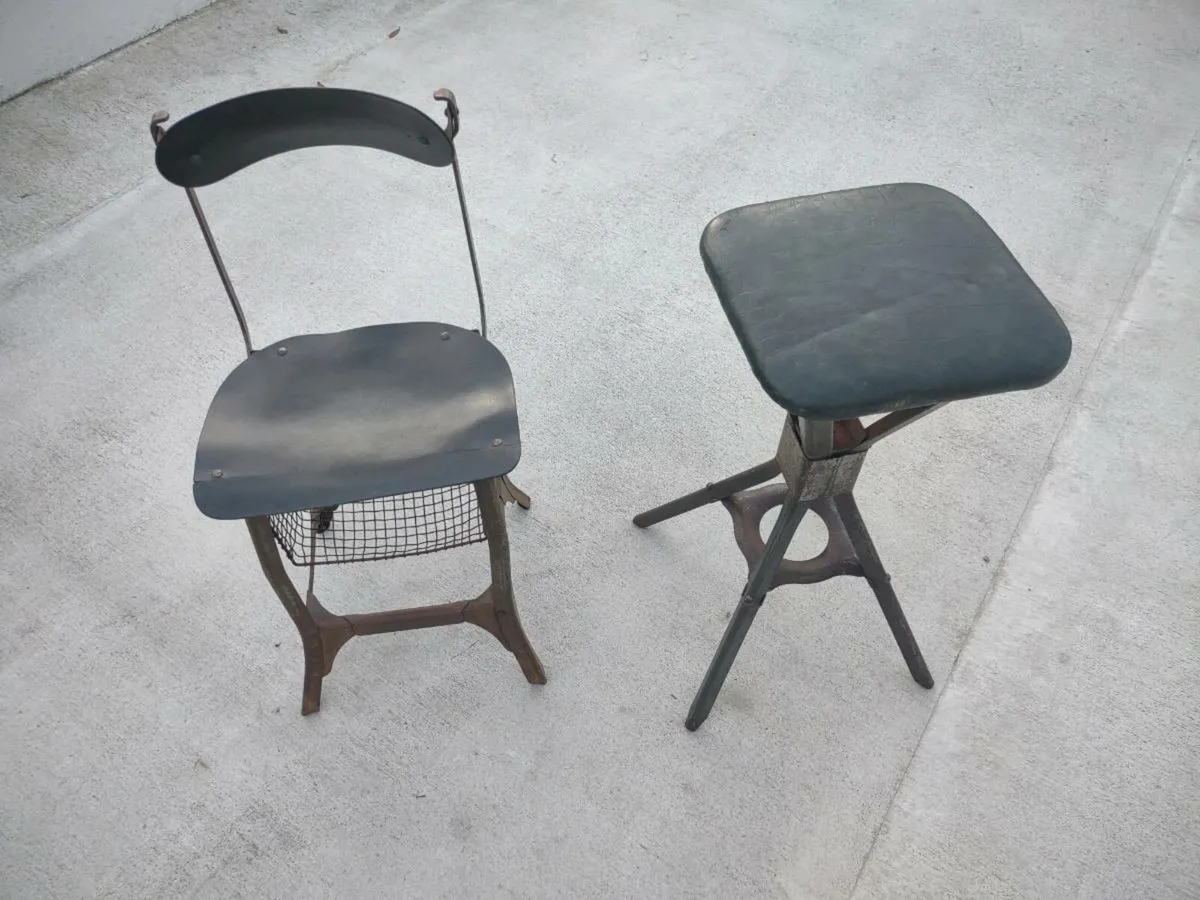 Mid century Machinist Chair - Image 4