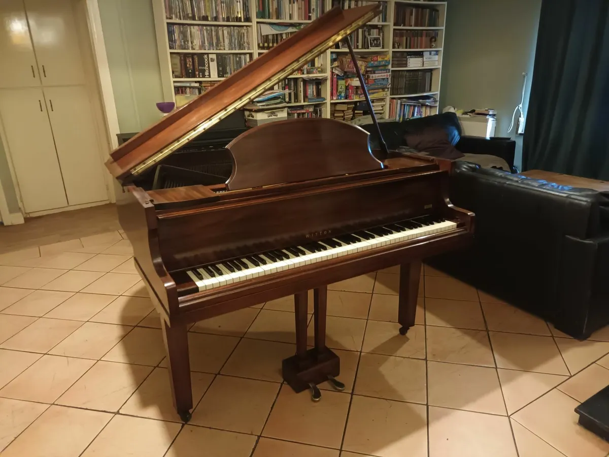 Very Small 1908 Antique Baby Grand Piano - Image 1