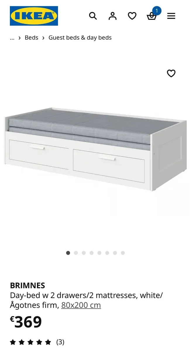 IKEA Fold-Out Day Bed - Image 1