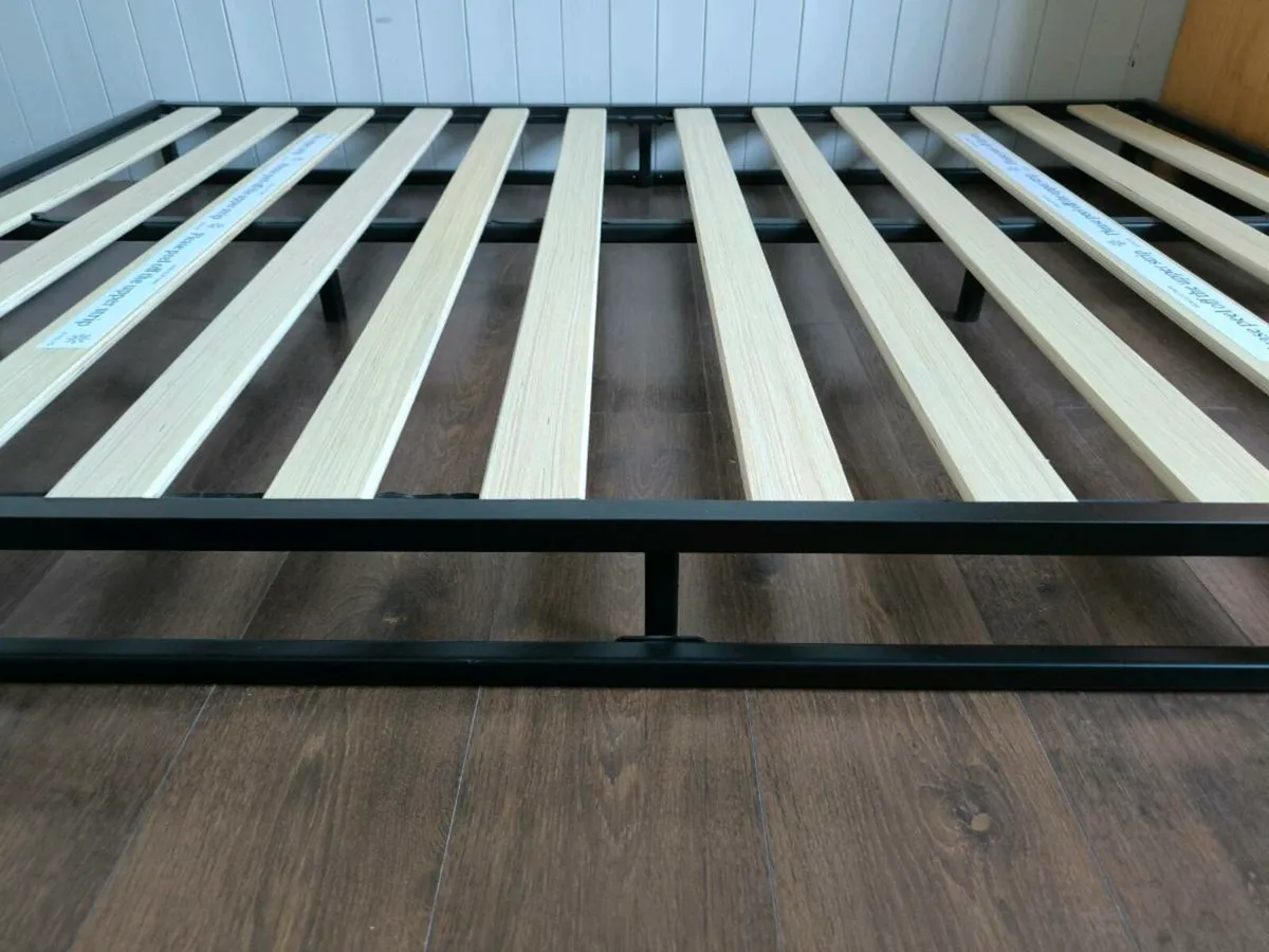 Double Mattress and metal bed frame - Image 3