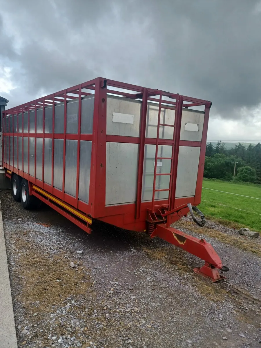 24ft lynch cattle trailer - Image 1