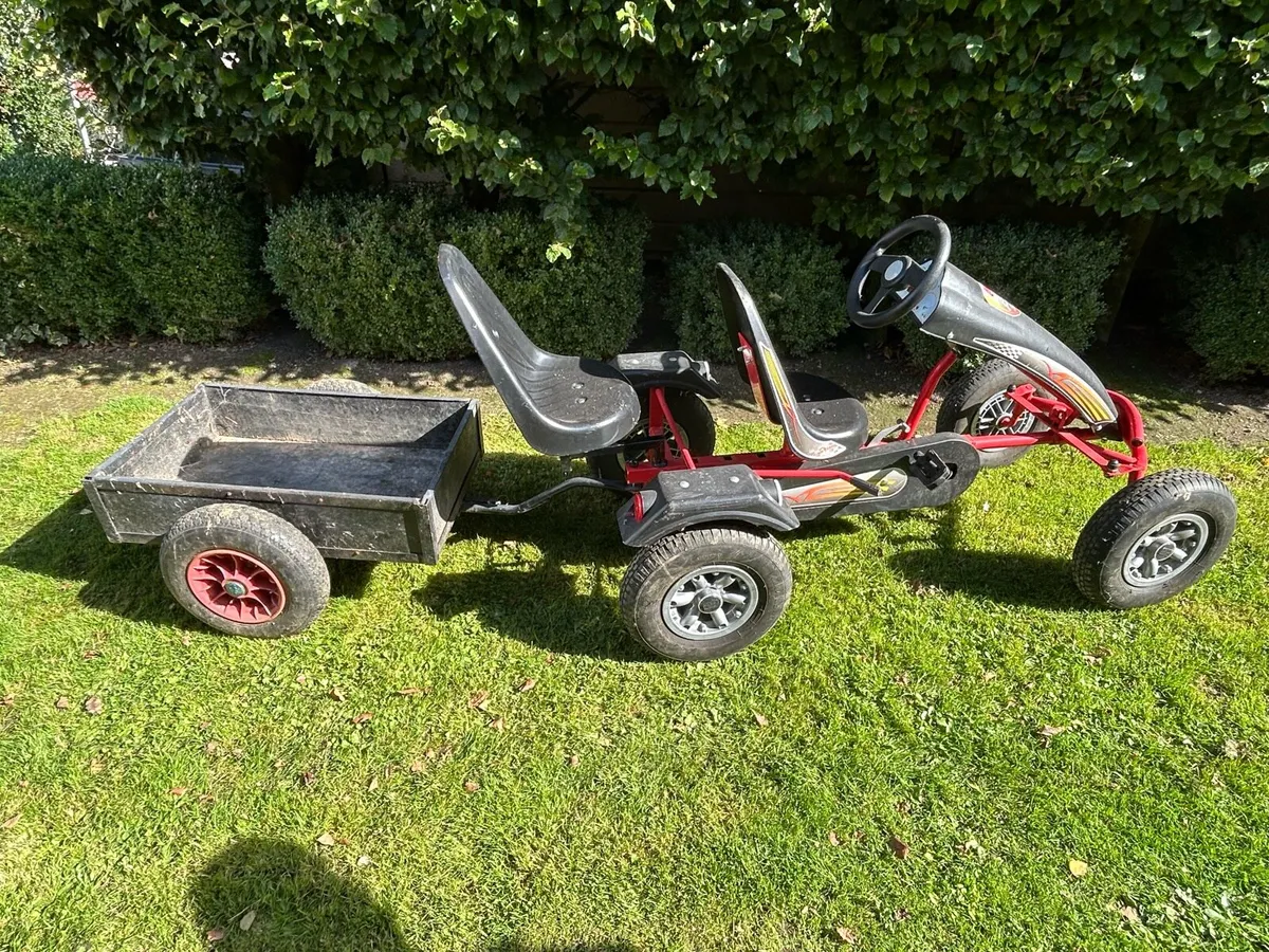 🟧Dino Go Kart Two Seater With Trailer🟧 - Image 1