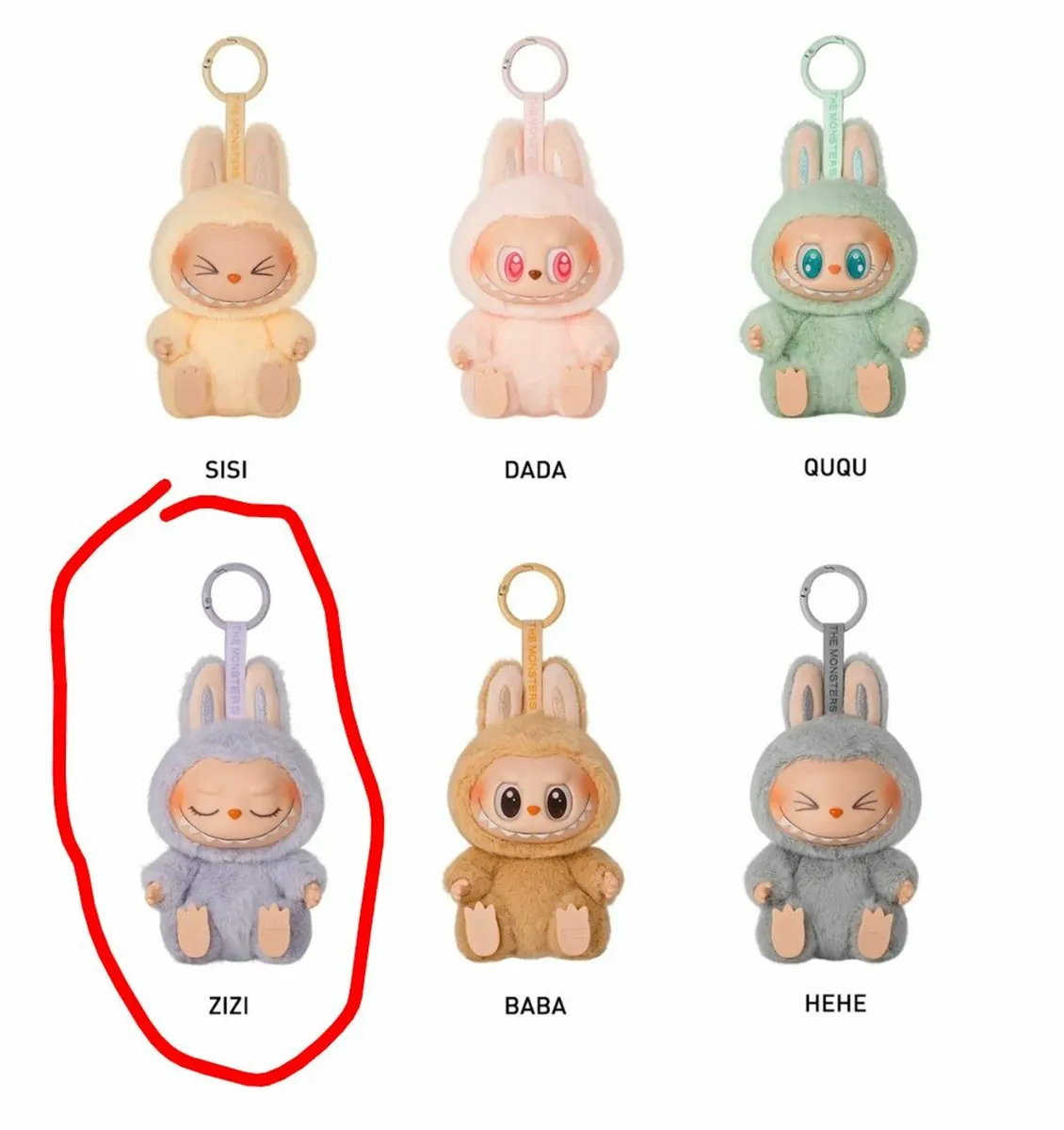 Labubu - Have a Seat Vinyl Plush Blind Box Zizi - Image 2