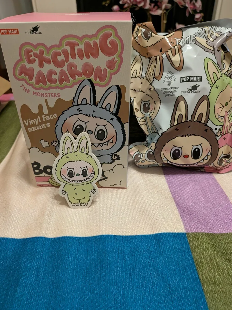 Labubu The Monsters - Exciting Macaron Vinyl Face - Image 1
