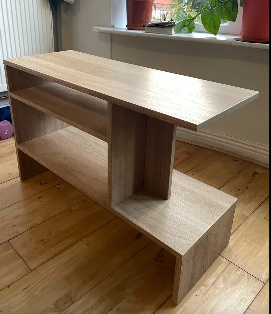 Side table with storage spaces - Image 1