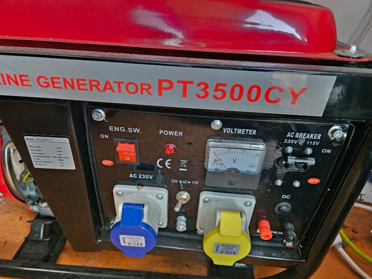 3.5kw Petrol Generator with Inverter - Image 2