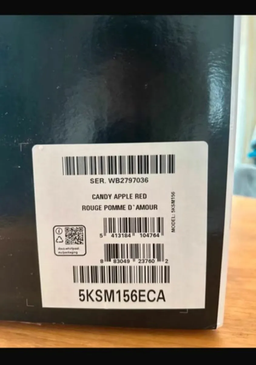 KitchenAid red brand new in box with warranty - Image 3