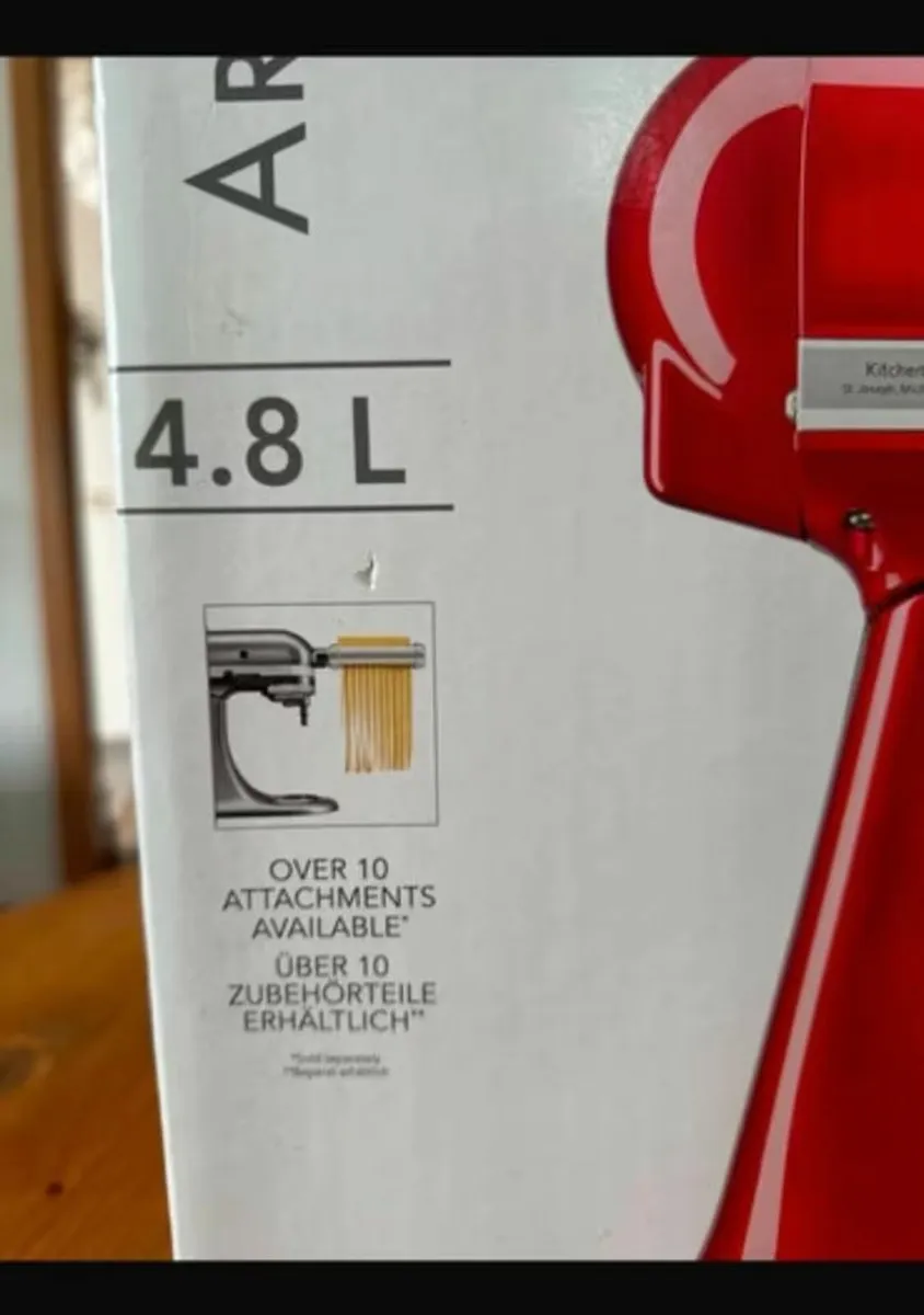 KitchenAid red brand new in box with warranty - Image 4
