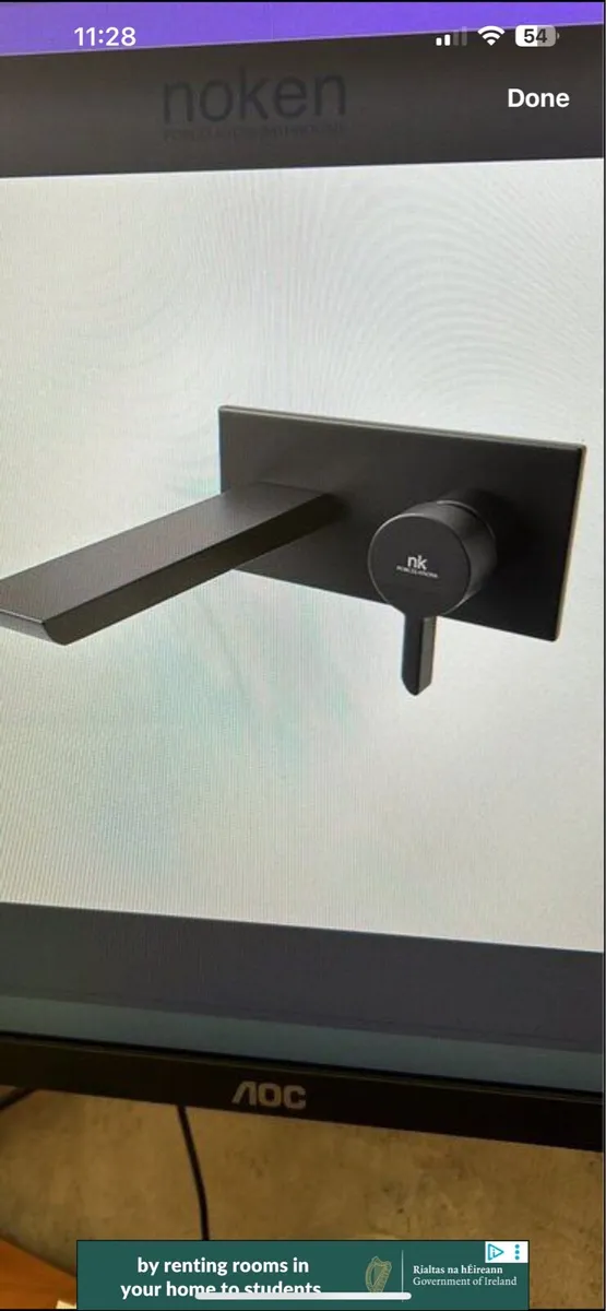 Noken black taps