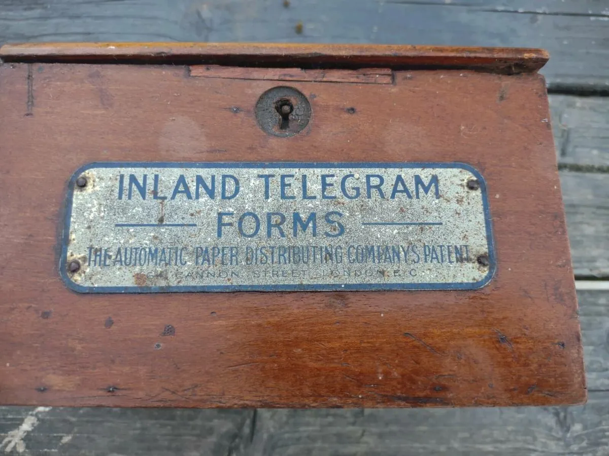 Inland telegraph paper roll dispenser - Image 1