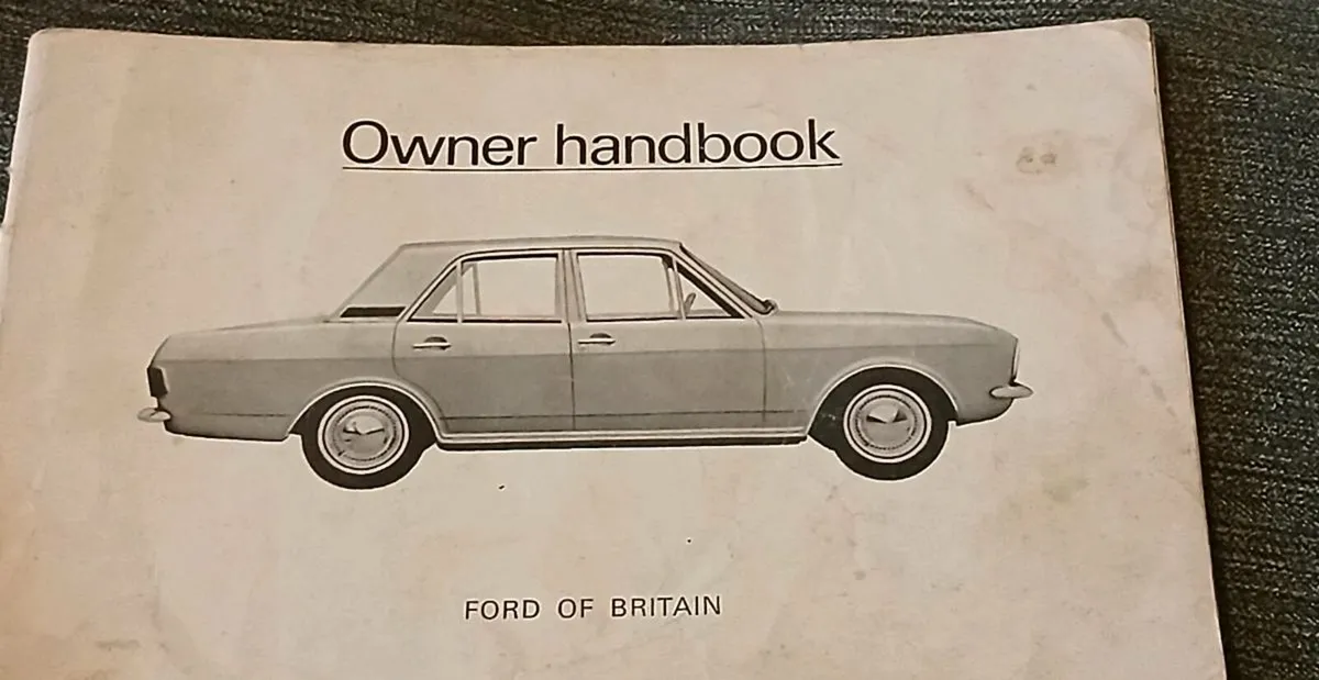 Cortina Ford Of Britain Manual - Image 1