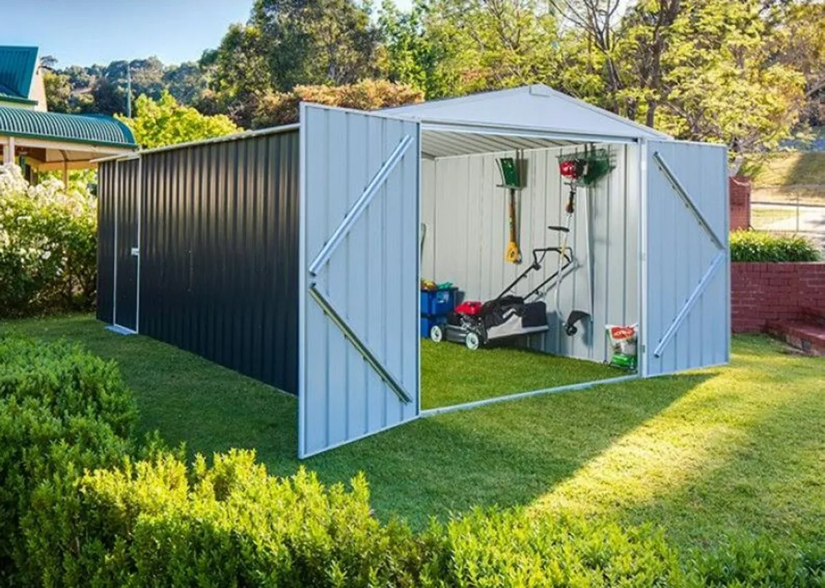 Large Steel Shed 20' X 12.5' - 6m X 3.75m - Image 1