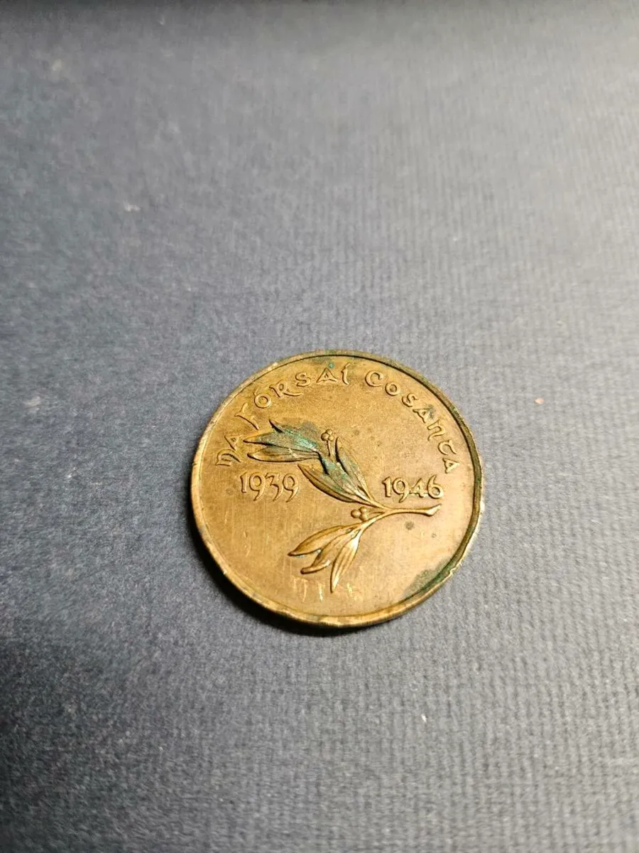 Vintage WW2 Irish Emergency Service Medal - Image 3