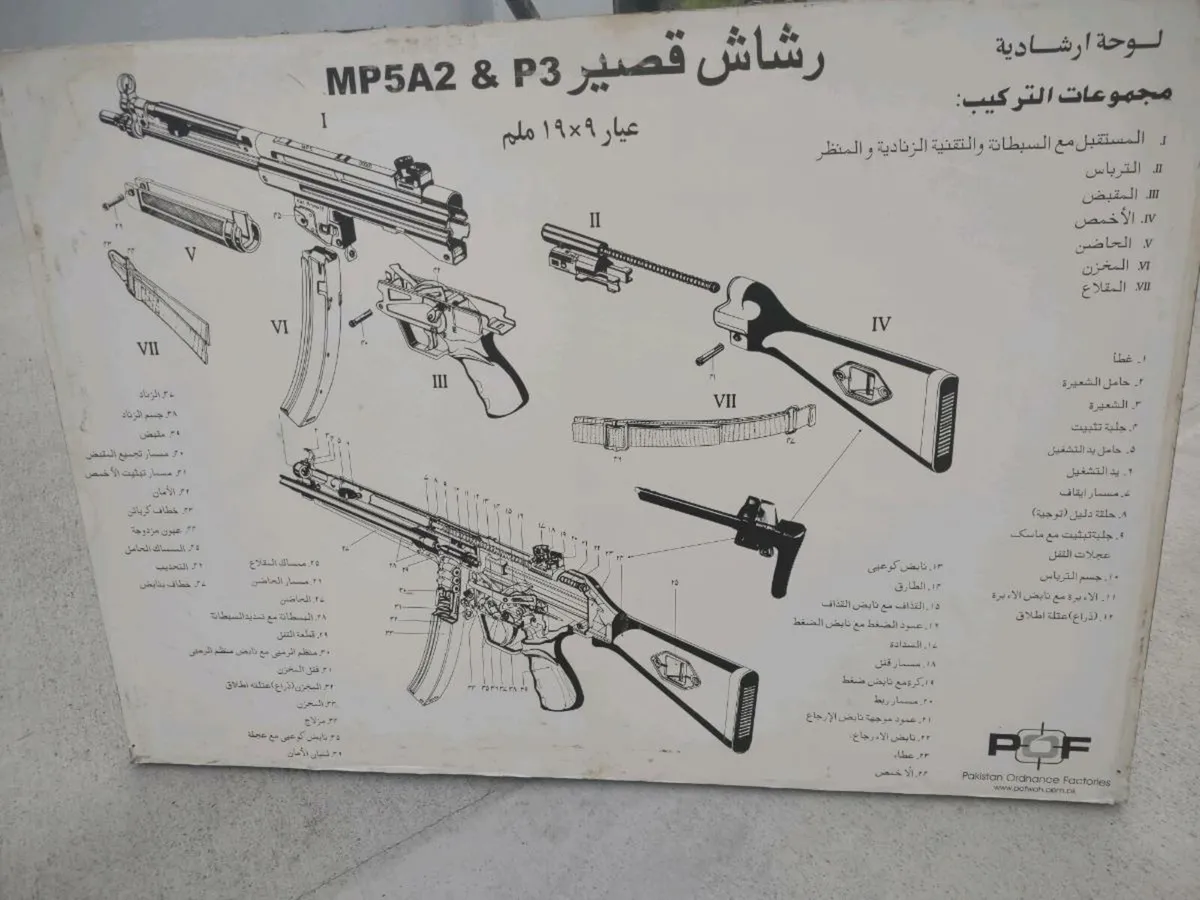 Mp5A2 assembly poster - Image 2