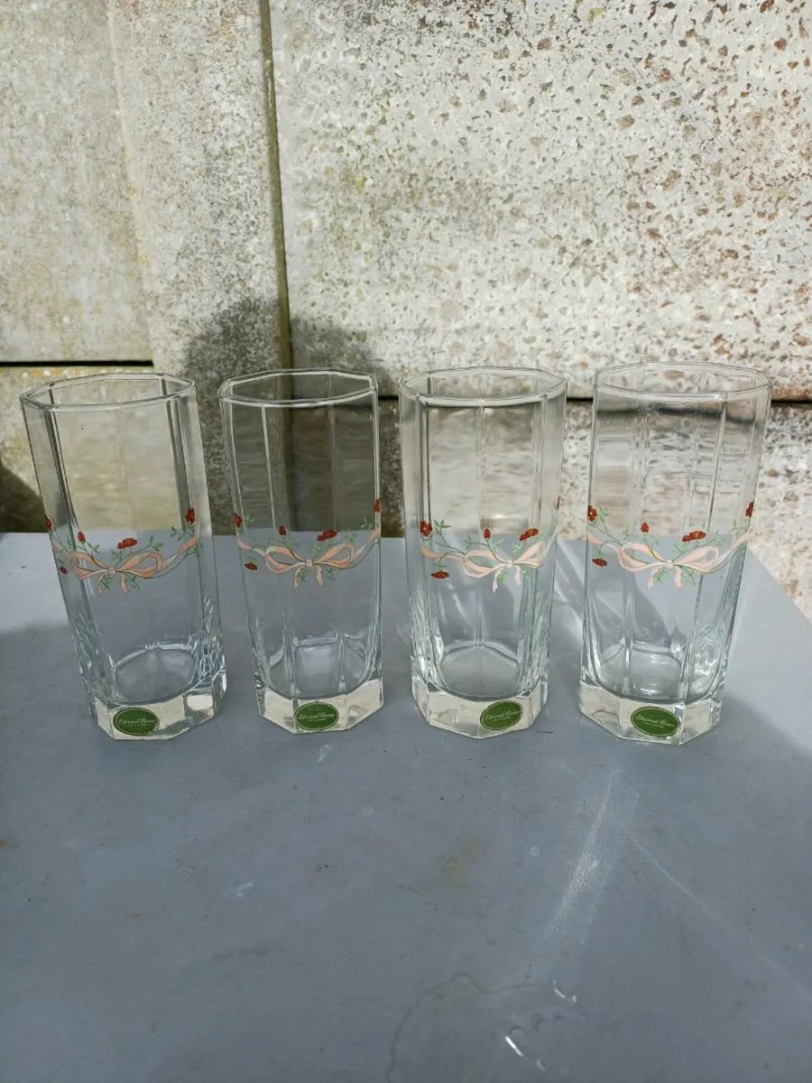 1980s Eternal Beau Octagonal Glasses - Image 1