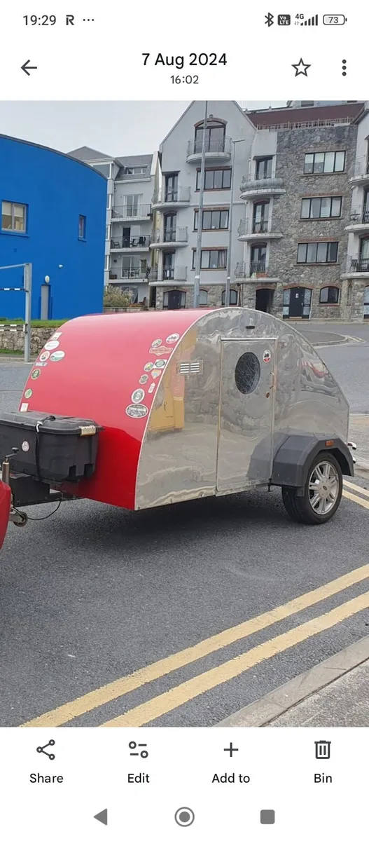 Teardrop trailer - Image 1