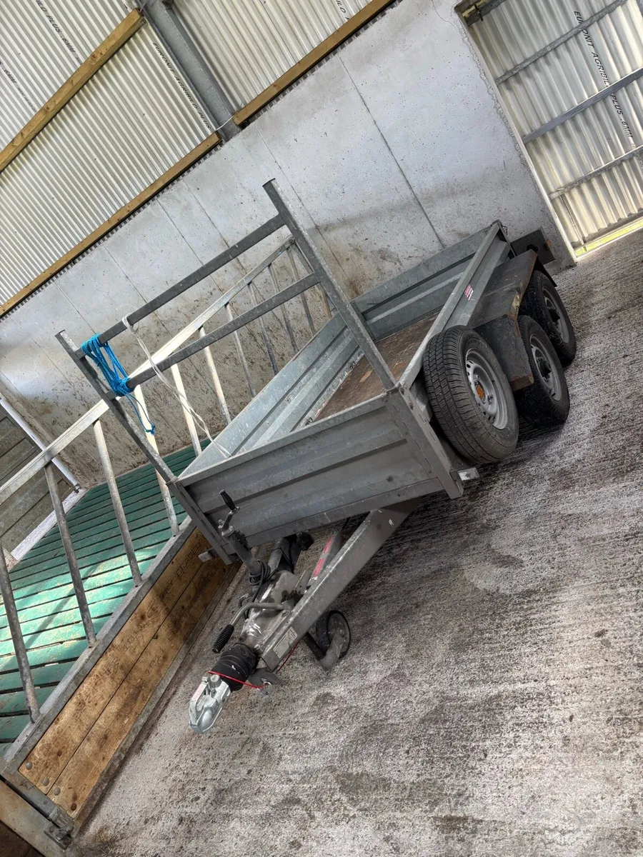 Indespension Braked 8' x 4' Twin Axle Trailer - Image 2