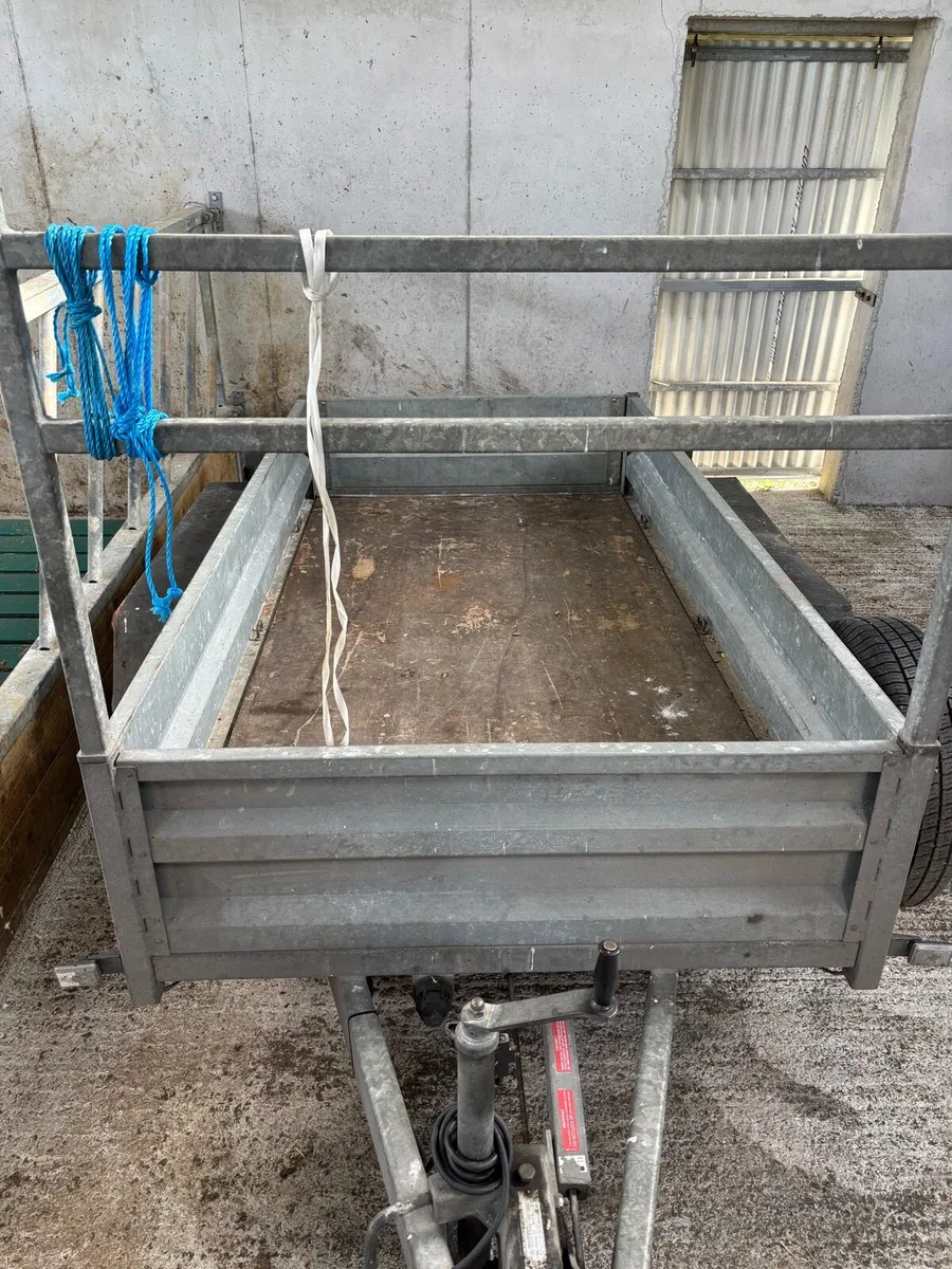 Indespension Braked 8' x 4' Twin Axle Trailer - Image 3