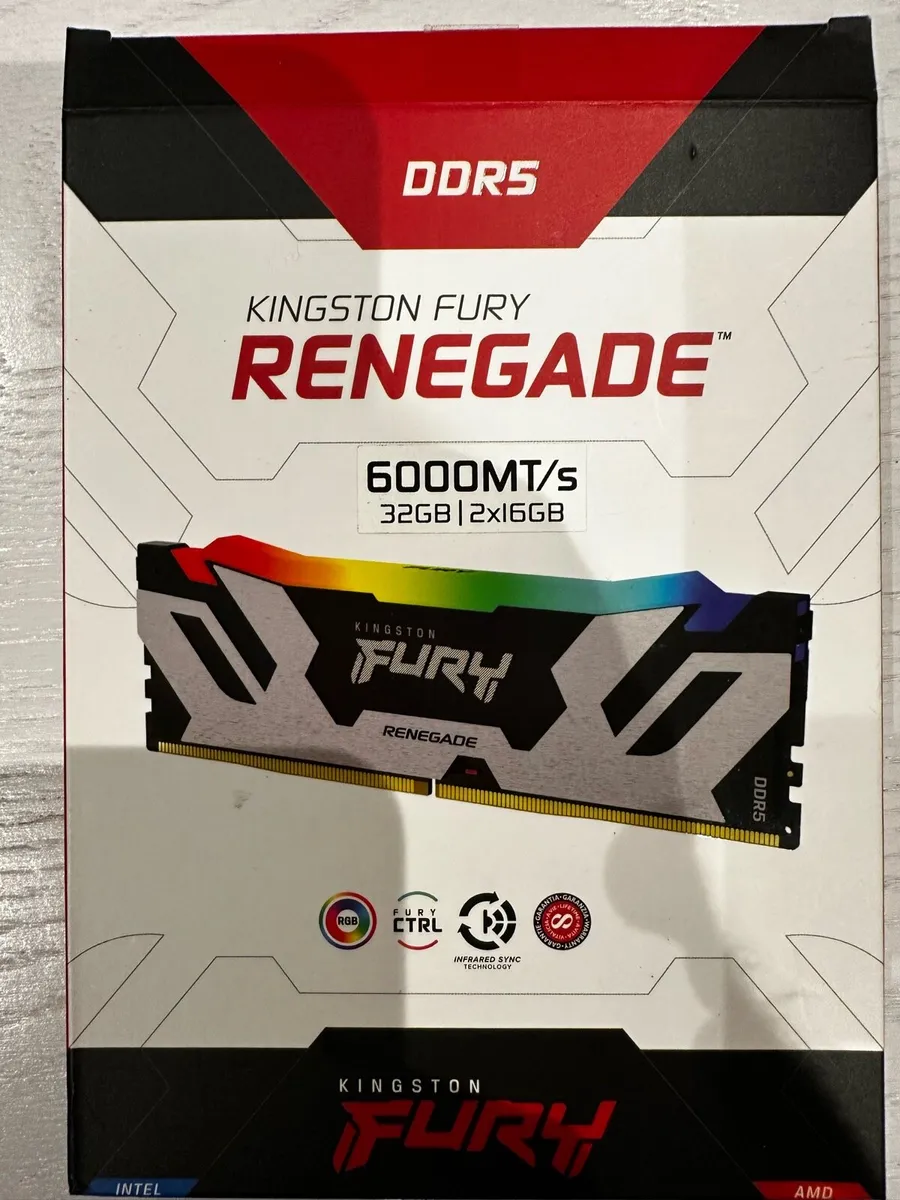 Kingston Renegade DDR5 32Gb(16x2) 6000 - Image 1