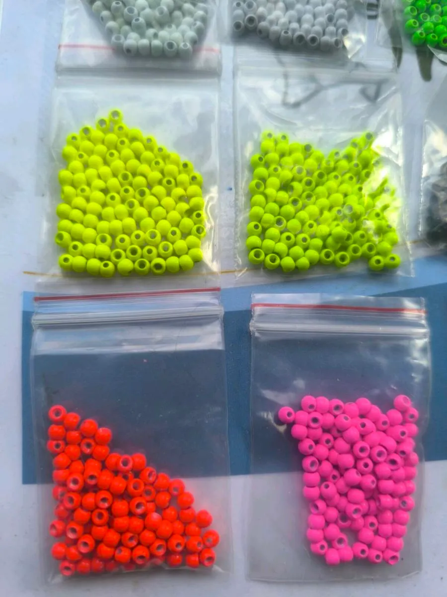 Fly tying brass beads various colours 3.2mm - Image 4