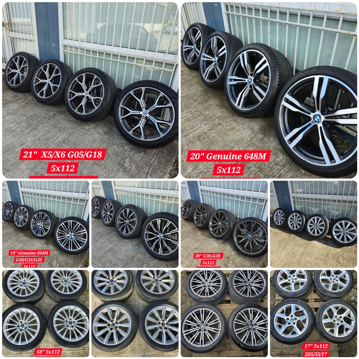 ✅️Sets of Wheels for Sale 16"-22" 5x112,5x120 ✅️ - Image 1