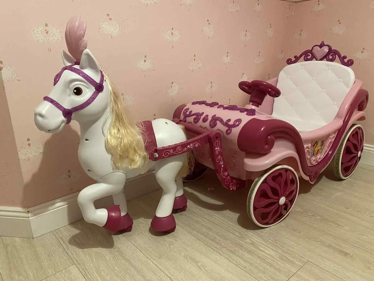 Disney Princess Carriage Electric Ride On - Image 4