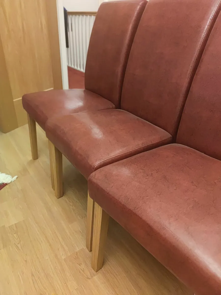 6 Dining chairs - Image 1